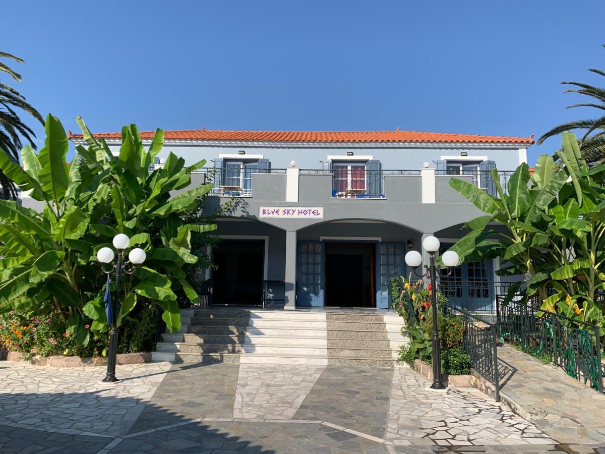 Blue Sky Hotel - Petra - Lesvos - Greece エクステリア 写真