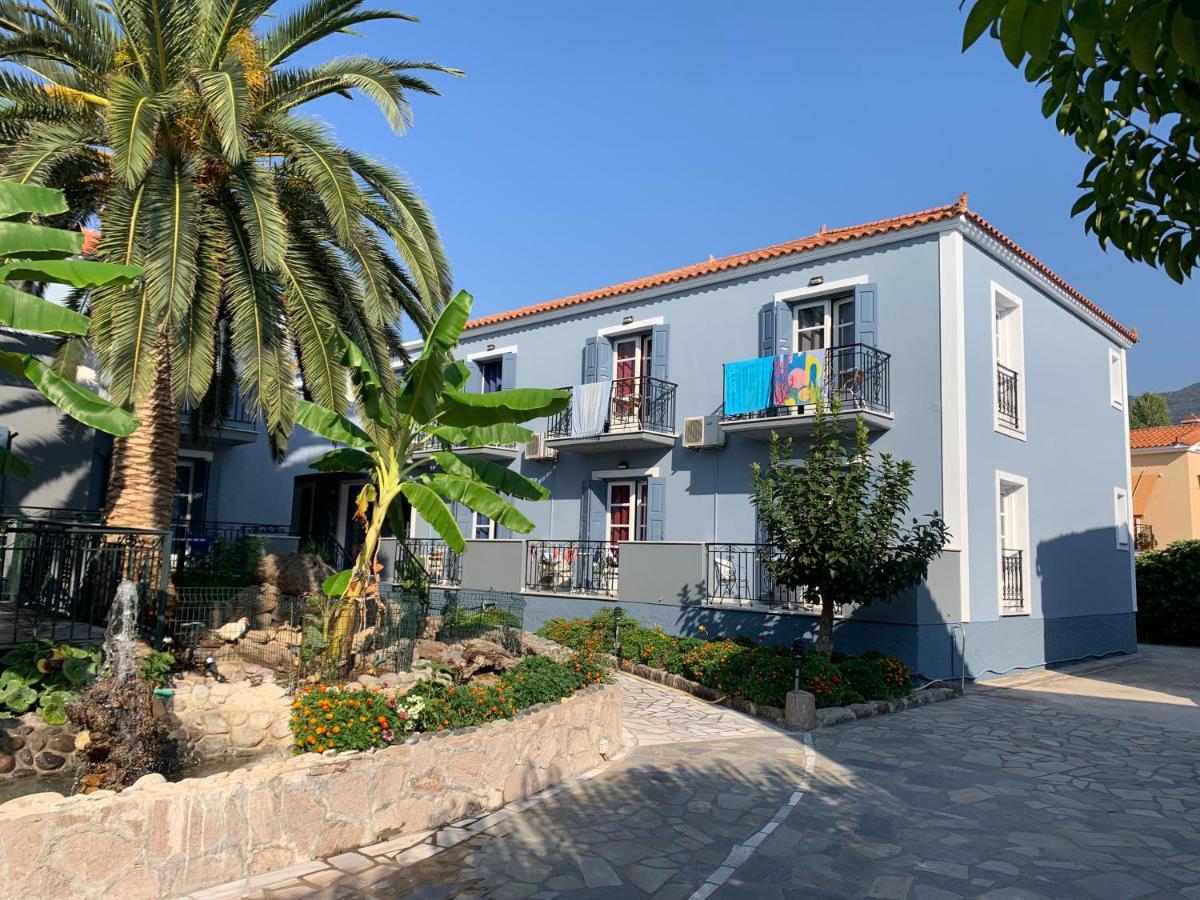 Blue Sky Hotel - Petra - Lesvos - Greece エクステリア 写真
