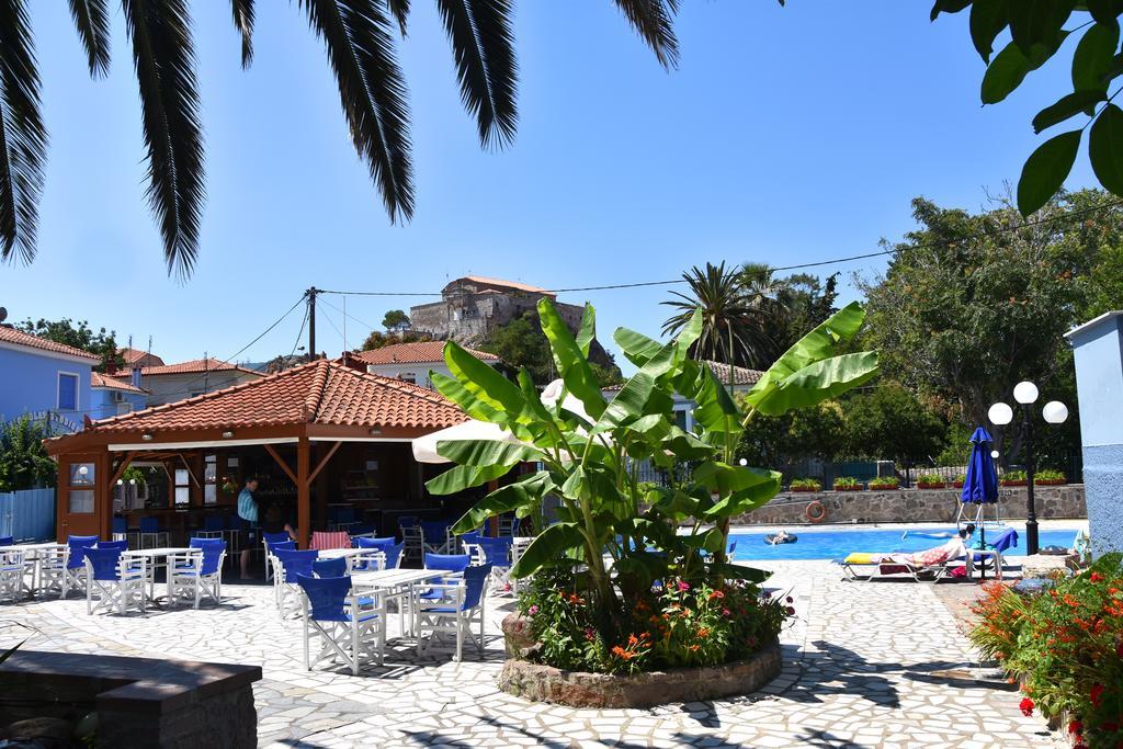 Blue Sky Hotel - Petra - Lesvos - Greece エクステリア 写真