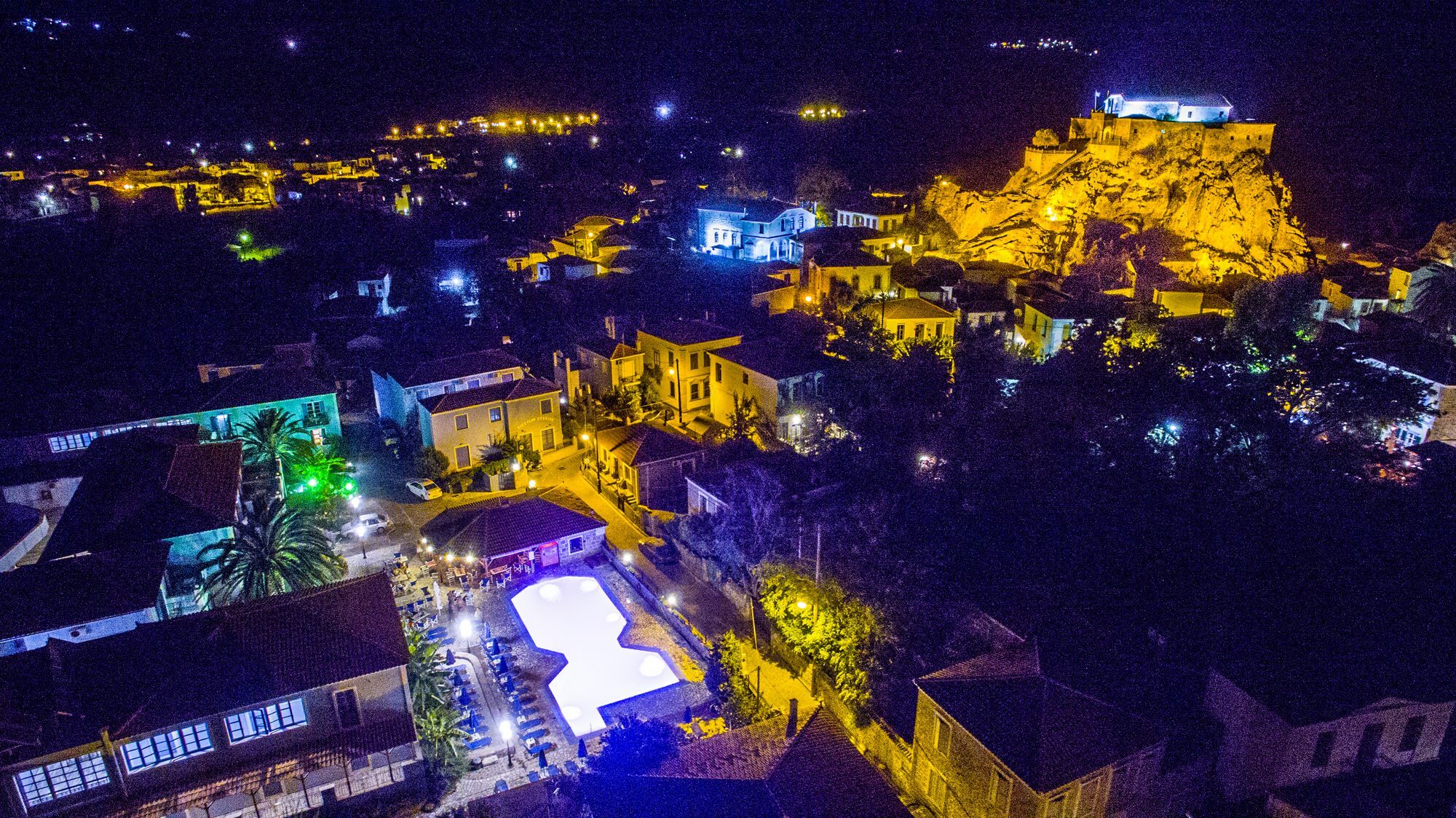 Blue Sky Hotel - Petra - Lesvos - Greece エクステリア 写真