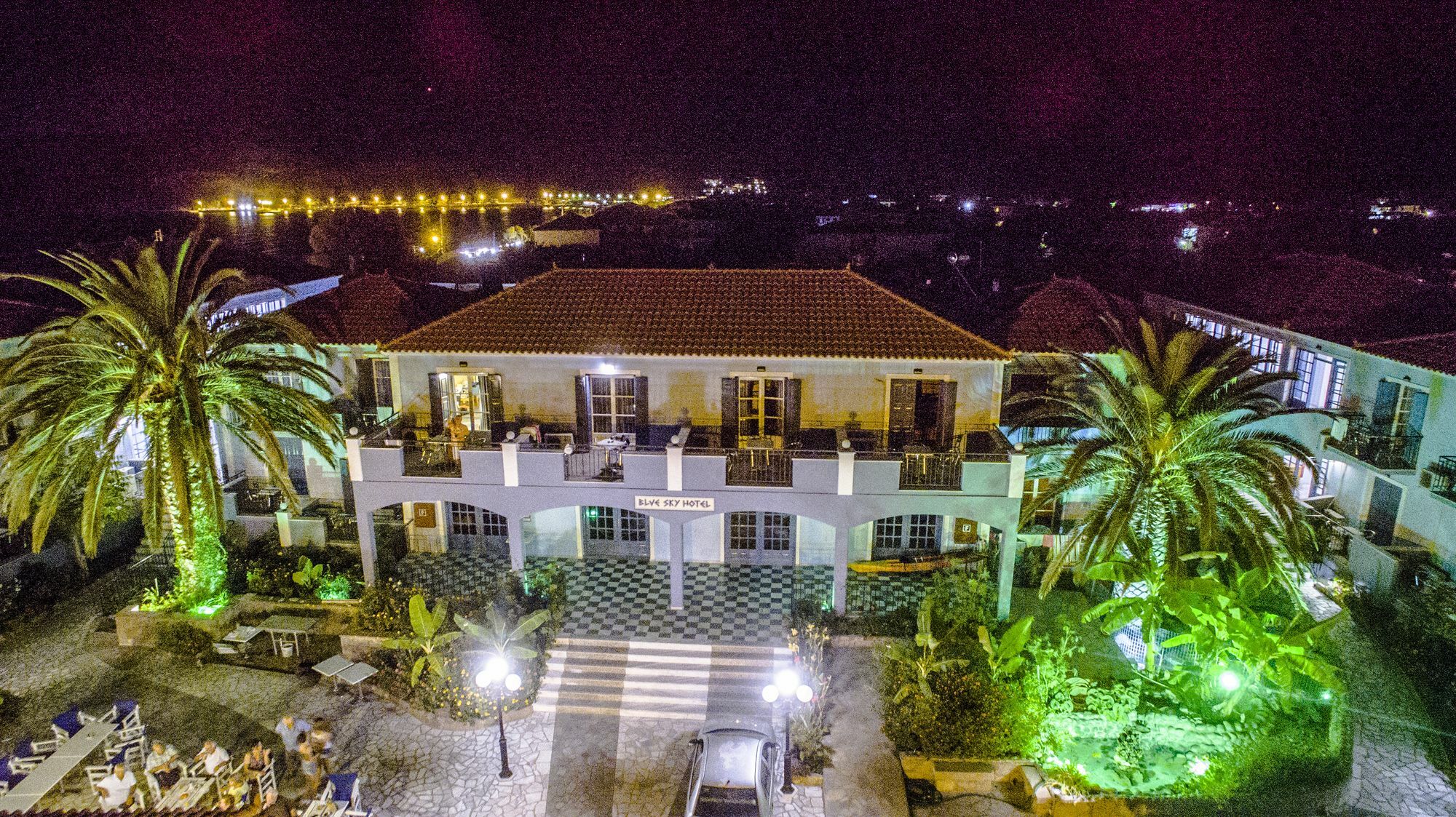 Blue Sky Hotel - Petra - Lesvos - Greece エクステリア 写真
